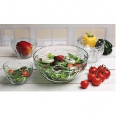 Circle Glass Popular 5 Piece Salad Bowl Set CIGL1362